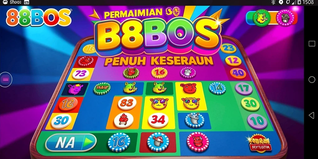 Gameplay seru dalam aplikasi Bingo 88BOS.