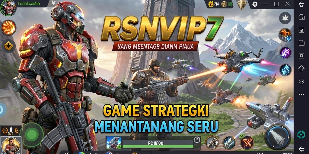 Tampilan menarik dari gameplay RSNVIP7 yang penuh strategi.